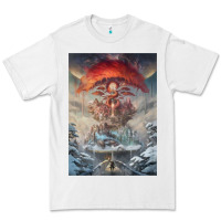 White The Painted World Premium Tee - linhVisuals