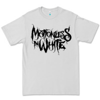 Dove Grey Motionless In White Premium Tee - linhVisuals