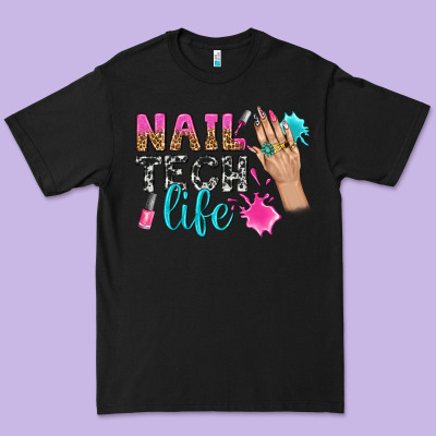 Nail Tech Life Bbs Premium Tee Designed By Bundleandbundleshop