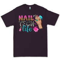 Plum nail tech life bbs Premium Tee - BundleAndBundleShop