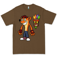 Cacao CRASH BANDICOOT Premium Tee - linhVisuals