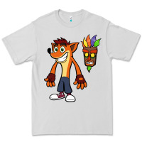 Dove Grey CRASH BANDICOOT Premium Tee - linhVisuals