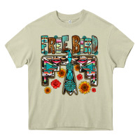 Mossy western free bird Heavy Core Tee - OliviaCreatesArt