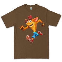 Cacao CRASH BANDICOOT Premium Tee - linhVisuals
