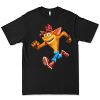 Black CRASH BANDICOOT Premium Tee - linhVisuals