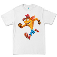 White CRASH BANDICOOT Premium Tee - linhVisuals