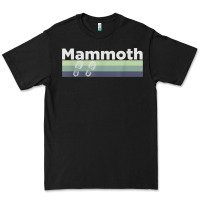 Black retro hiking boottrail running   mammoth california t shirt Premium Tee - linhVisuals