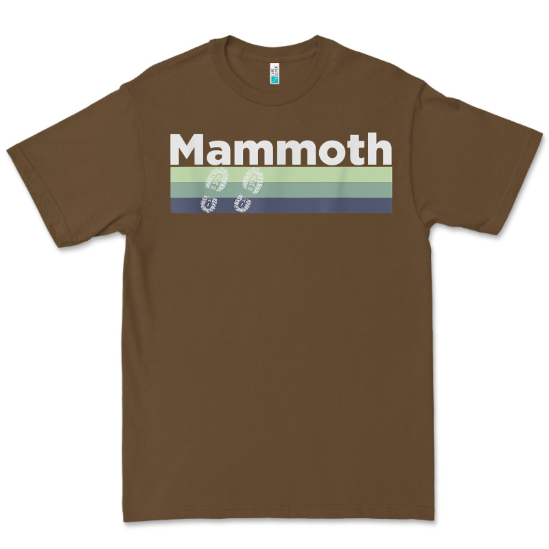 Retro Hiking Boottrail Running   Mammoth California T Shirt Premium Tee by linhVisuals | Teevron