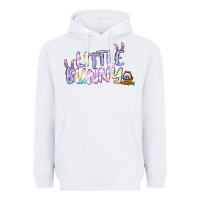 White easter little bunny Heavyweight Hoodie - Jasminsmagicworld