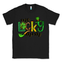 Black One lucky mom St. Patrick's Classic Tee - OliviaCreatesArt