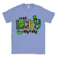 Colony Blue One lucky mom St. Patrick's Classic Tee - OliviaCreatesArt
