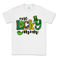 White One lucky mom St. Patrick's Classic Tee - OliviaCreatesArt
