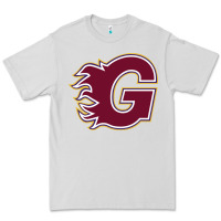 Dove Grey guildford flames Premium Tee - linhVisuals