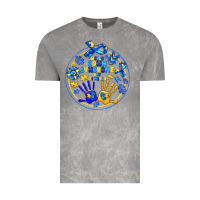 Cloud Rock World Down Syndrome Day Vintage Tee - CowhideDigitalArt