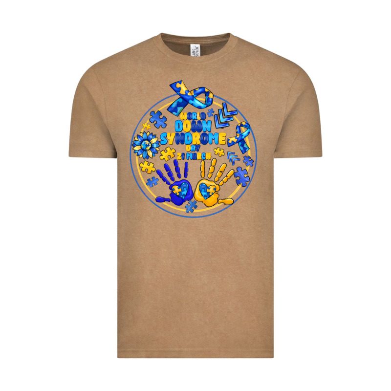 World Down Syndrome Day Vintage Tee by CowhideDigitalArt | Teevron