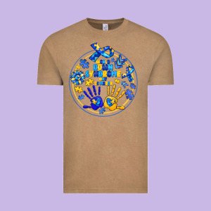 World Down Syndrome Day Vintage Tee Designed By Cowhidedigitalart