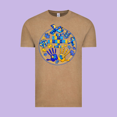 World Down Syndrome Day Vintage Tee Designed By Cowhidedigitalart