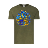 Vintage Olive World Down Syndrome Day Vintage Tee - CowhideDigitalArt