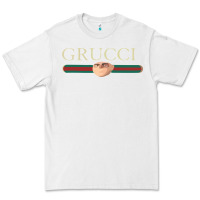 White new grucci tshirt Premium Tee - linhVisuals