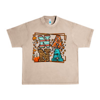 French Oak Fall Autumn Leopard Nana Urban Heavy Tee - LillyAllenDesigns