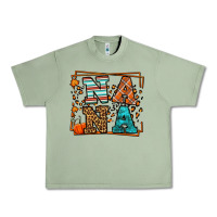 Oil Green Fall Autumn Leopard Nana Urban Heavy Tee - LillyAllenDesigns