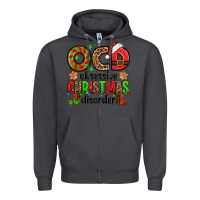Smoke ocd obsessive christmas disorder Zipper Hoodie - Jasminsmagicworld
