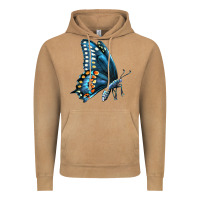 Vintage Camel Black Shallowtail Vintage Hoodie - LillyAllenDesigns