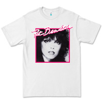 White #the pat benatal Premium Tee - linhVisuals