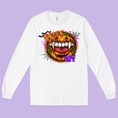 Brite Me Long Sleeve Tee Designed By Cowhidedigitalart