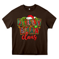 Chocolate Brown christmas jelly bean claus Heavy Core Tee - FaDigitalArtStudio