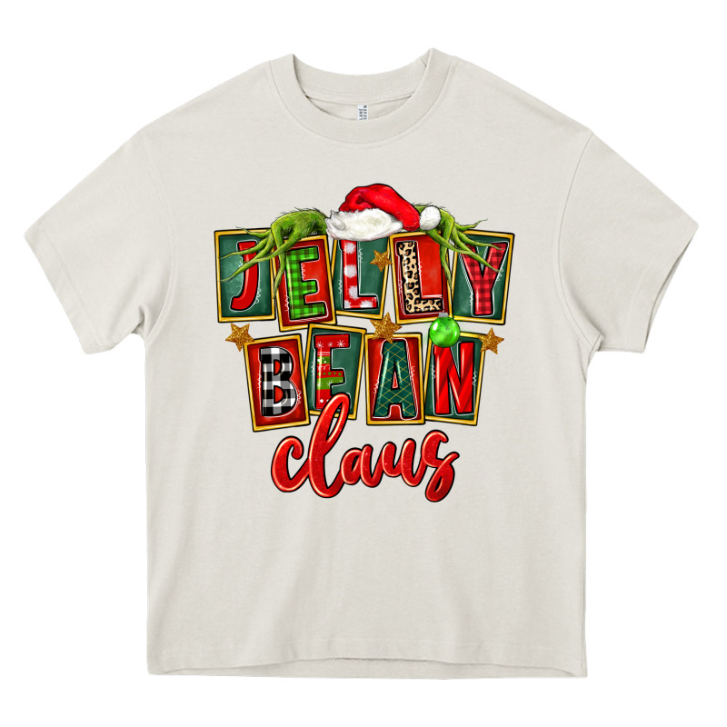 Christmas Jelly Bean Claus Heavy Core Tee by FaDigitalArtStudio | Teevron