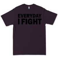 Plum everyday i fight Premium Tee - linhVisuals