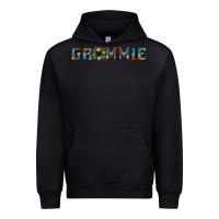 Black grammie cowhide sunflower 1 Urban Hoodie - Jasminsmagicworld