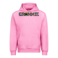 Fuchsia Pink grammie cowhide sunflower 1 Urban Hoodie - Jasminsmagicworld