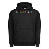 Pigment Black grammie cowhide sunflower 1 Urban Hoodie - Jasminsmagicworld