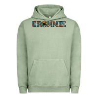 Pigment Oil Green grammie cowhide sunflower 1 Urban Hoodie - Jasminsmagicworld