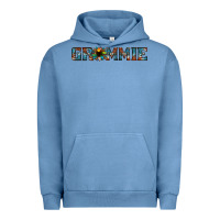 Grammie Cowhide Sunflower 1 Urban Hoodie | Teevron
