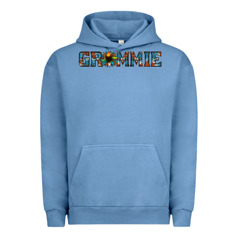 Grammie Cowhide Sunflower 1 Urban Hoodie by Jasminsmagicworld | Teevron