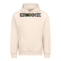 Sandshell grammie cowhide sunflower 1 Urban Hoodie - Jasminsmagicworld