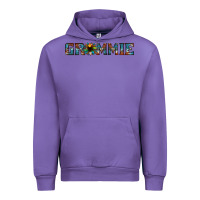 Tulip grammie cowhide sunflower 1 Urban Hoodie - Jasminsmagicworld