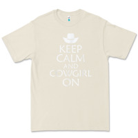 Bone keep calm and cowgirl horse Premium Tee - linhVisuals