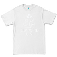 White keep calm and cowgirl horse Premium Tee - linhVisuals