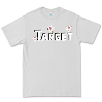 Dove Grey target team 3D Premium Tee - linhVisuals