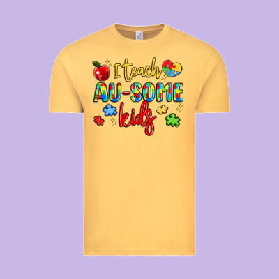 I Teach Au Some Kids Vintage Tee Designed By Lillyallendesigns