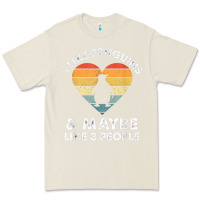 Bone i like penguins and 3 people vintage Premium Tee - linhVisuals