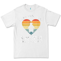 White i like penguins and 3 people vintage Premium Tee - linhVisuals