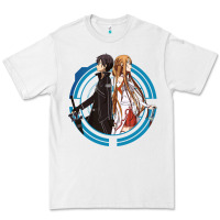 Sword Art Online -  Kirito And Asuna Premium Tee | Teevron