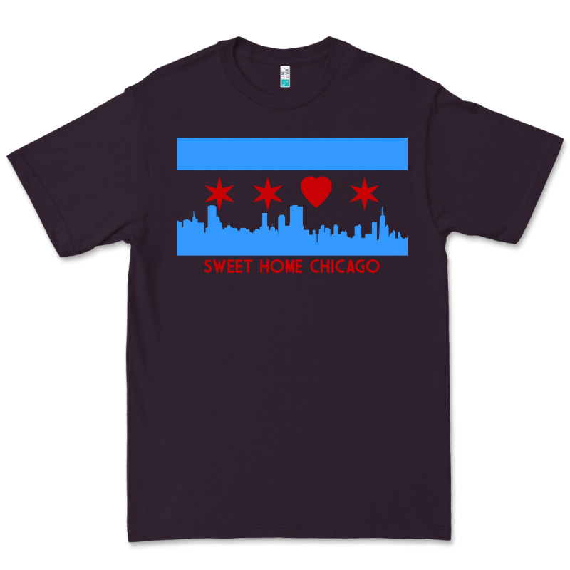 Sweet Home Chicago Premium Tee by linhVisuals | Teevron