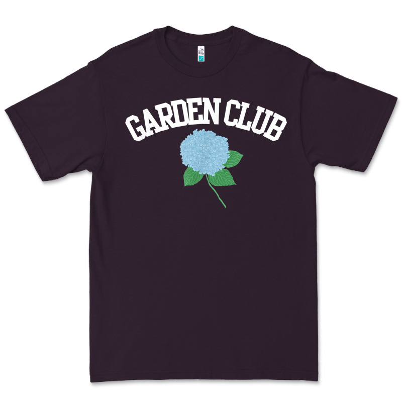 Grandmillennial Hydrangea Style Garden Club Premium Tee by linhVisuals | Teevron