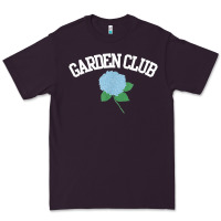 Plum grandmillennial hydrangea style garden club Premium Tee - linhVisuals